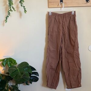 Aerie Brown Track Pants
